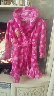 Махровый халатик для девочки Disney,116,кроксы