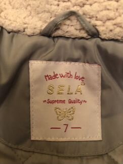 Зимнее пальто для девочки